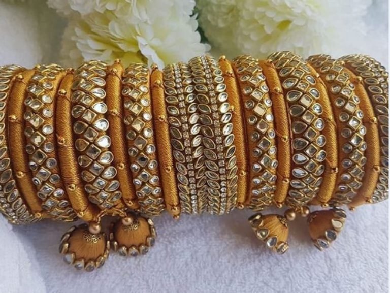 Handmade Silk Thread Jewellery design 2