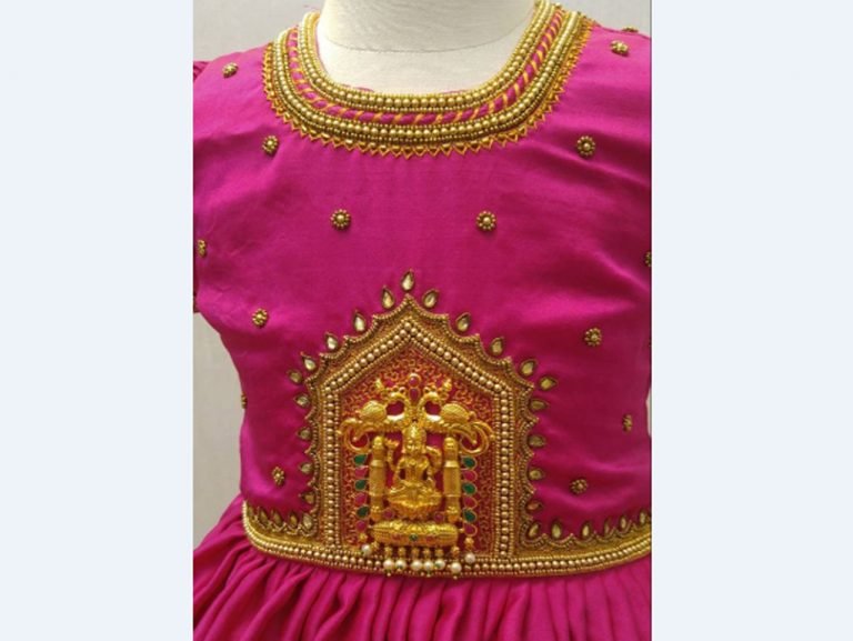 Kuttis Pattu Pavadai design 1