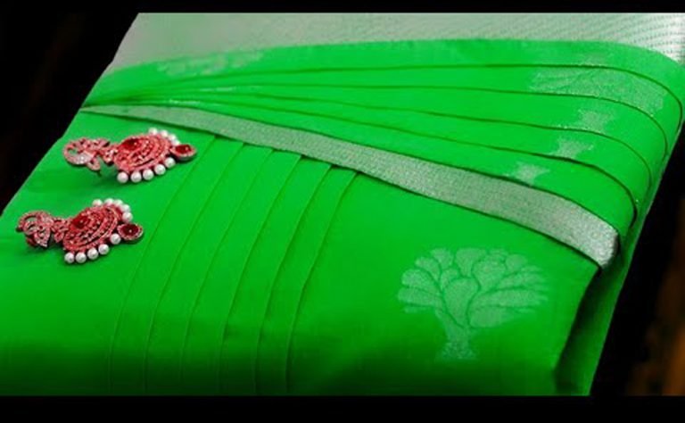 Saree Drapping design 2