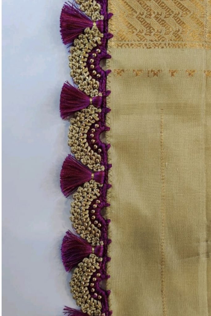 Saree Tassels design 3